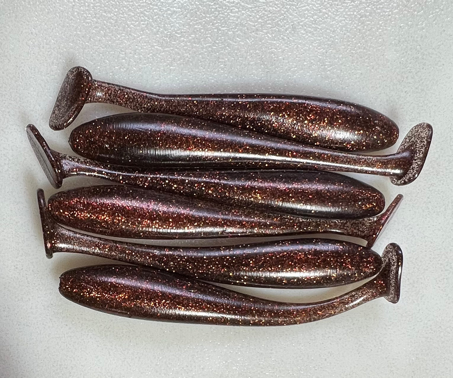 4" Paddle Tail Swimbait (Solid Color)